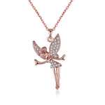 Swarovski Crystal 18K Gold Plated Tinkerbell Necklace - inspire shop